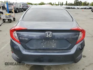 2017 Honda Civic Sedan LX with VIN 19XFC2F58HE221462, listed as a Copart auction lot 54593355 with 118,374 mi miles and Non Repairable. Bid and sale history available at carsss.com. Image 6.
