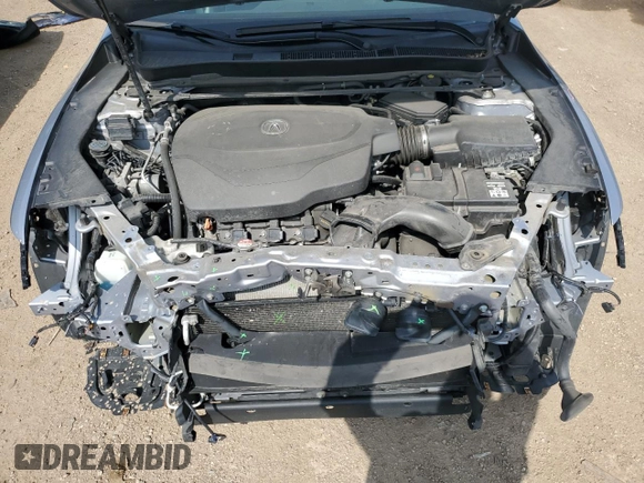 2015 Acura TLX Technology with VIN 19UUB3F52FA007911, listed as a Copart auction lot 53908675 with 119,995 mi miles and Salvage title. Bid and sale history available at DreamBid. Image 11.