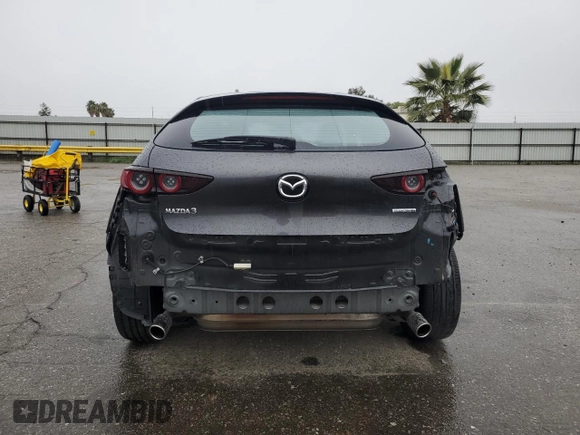 2020 Mazda Mazda3 Hatchback with VIN JM1BPALM6L1159659, listed as a Copart auction lot 45170845 with 57,391 mi miles and Salvage Title. Bid and sale history available at carsss.com. Image 6.