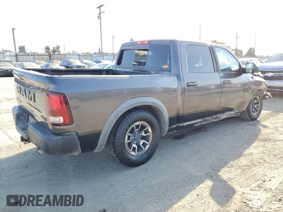 2016 Ram 1500 Rebel z VIN 1C6RR7YT6GS211830, wystawiony jako Copart lot #71652014 z przebiegiem 56 512 mil mil oraz Szkoda całkowita • Salvage title. Historia ofert i sprzedaży dostępna na DreamBid. Obrazek 3.