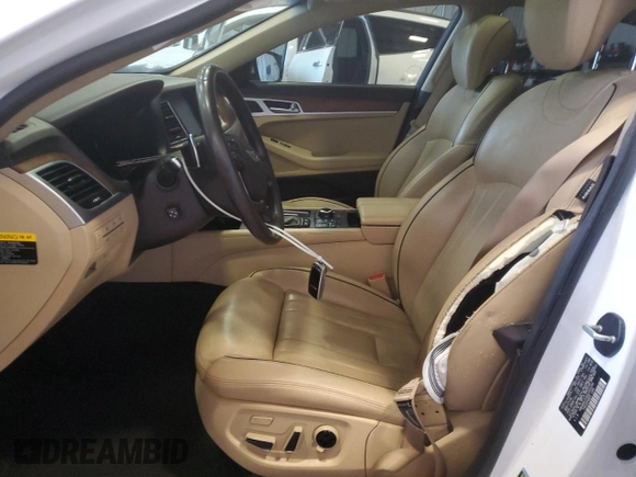 2017 Genesis G80 3.8L with VIN KMHGN4JE8HU203249, listed as a Copart auction lot 51466455 with 72,790 mi miles and Clean Title. Bid and sale history available at DreamBid. Image 7.