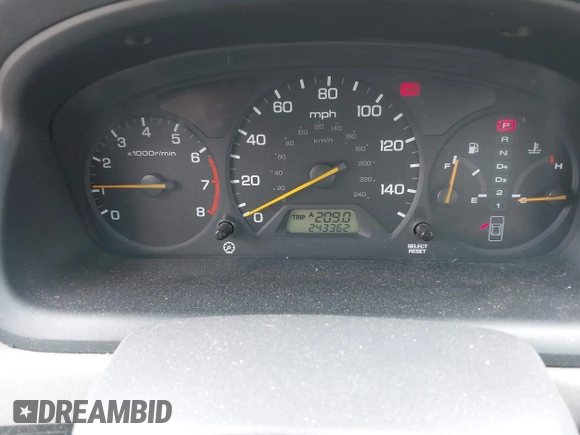 2000 Honda Accord EX с VIN 1HGCG1659YA018277, выставлен на аукционе IAAI как лот 42334541 с пробегом 243 362 миль миль и . История ставок и продаж доступна на DreamBid. Изображение 7.