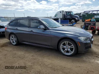 2014 BMW 3 Series 328d xDrive with VIN WBA3K5C59EK300009, listed as a Copart auction lot 54198815 with 83,165 mi miles and Salvage title. Bid and sale history available at DreamBid. Image 4.