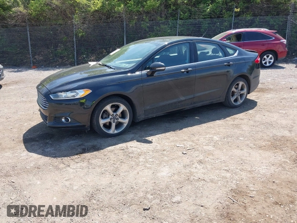 2015 Ford Fusion SE with VIN 3FA6P0H77FR221343, listed as a IAAI auction lot 42076089 with 136,812 mi miles. Bid and sale history available at carsss.com. Image 2.