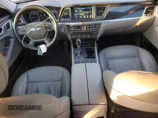 2017 Genesis G80 3.8L with VIN KMHGN4JE5HU180447, listed as a Copart auction lot 79687954 with 70,495 mi miles and Salvage Title. Bid and sale history available at DreamBid. Image 8.