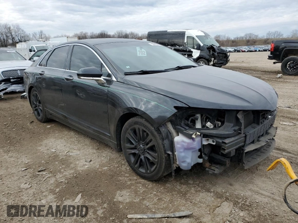 2014 Lincoln MKZ with VIN 3LN6L2G90ER818137, listed as a Copart auction lot 50402485 with 118,710 mi miles and Clean Title. Bid and sale history available at carsss.com. Image 4.