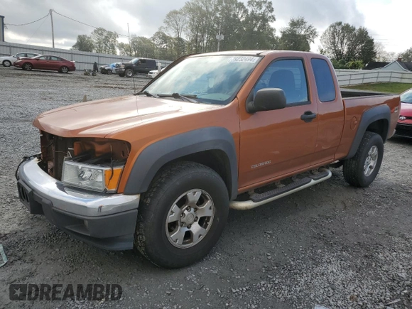 2004 Chevrolet Colorado LS Z71 with VIN 1GCDT196X48170878, listed as a Copart auction lot 79232494 with 187,554 mi miles and Salvage Title. Bid and sale history available at carsss.com. Image 1.