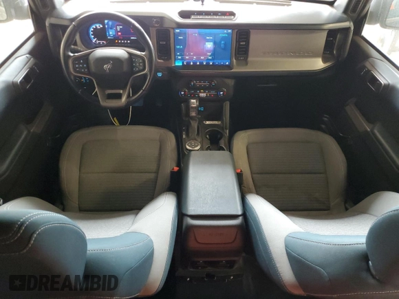 2021 Ford Bronco with VIN 1FMEE5DPXMLA91211, listed as a Copart auction lot 53406165 with 32,999 mi miles and Clean title. Bid and sale history available at DreamBid. Image 8.