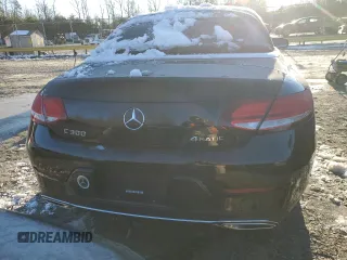 2023 Mercedes-Benz C 300 with VIN W1KWK8EB5PG132823, listed as a Copart auction lot 87249864 with 9,202 mi miles and Salvage Title. Bid and sale history available at DreamBid. Image 6.