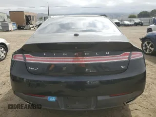 2014 Lincoln MKZ with VIN 3LN6L2GK8ER827980, listed as a Copart auction lot 58739125 with 69,359 mi miles and Salvage title. Bid and sale history available at DreamBid. Image 6.