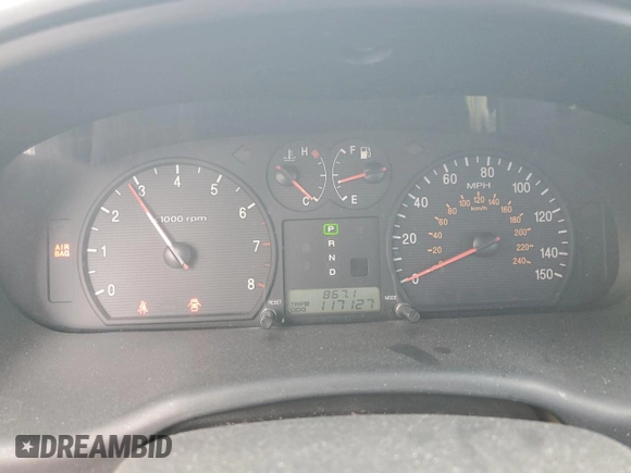 2003 Hyundai Sonata with VIN KMHWF25S63A761771, listed as a Copart auction lot 52436485 with 117,127 mi miles and Clean Title. Bid and sale history available at carsss.com. Image 9.