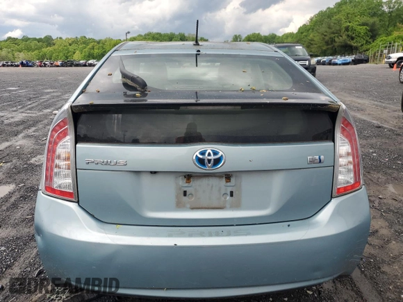 2015 Toyota Prius Four with VIN JTDKN3DU1F1959645, listed as a Copart auction lot 55931955 with 64,932 mi miles and Salvage Title. Bid and sale history available at DreamBid. Image 6.