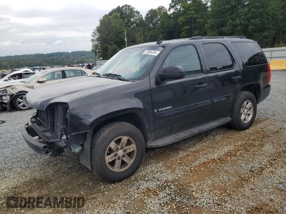 2009 GMC Yukon SLE w/3SA with VIN 1GKFC23C39J100821, listed as a Copart auction lot 72086384 with 171,784 mi miles and Salvage Title. Bid and sale history available at carsss.com. Image 1.