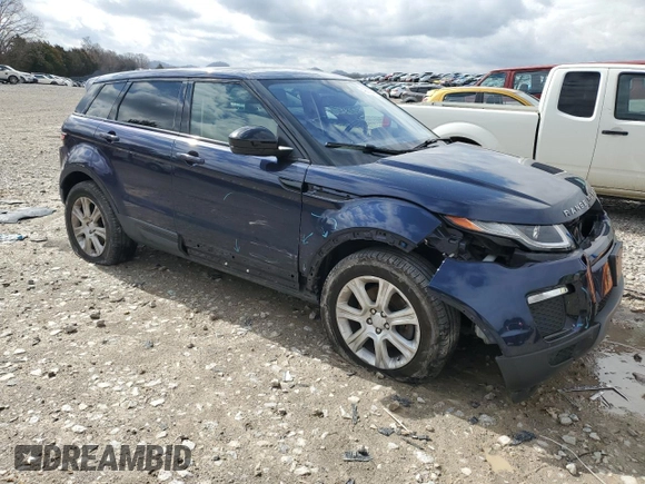 2019 Land Rover Range Rover Evoque SE with VIN SALVP2RXXKH328553, listed as a Copart auction lot 42682645 with 46,656 mi miles and Salvage Title. Bid and sale history available at carsss.com. Image 4.