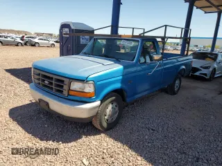 1995 Ford F-150 с VIN 1FTEF15Y2SLB44837, выставлен на аукционе Copart как лот 54121225 с пробегом 154 029 миль миль и Списание • Salvage title. История ставок и продаж доступна на DreamBid. Изображение 1.