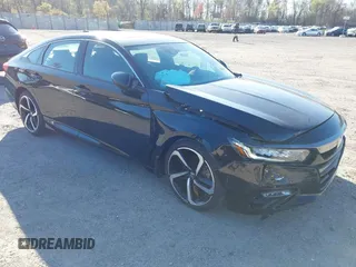 2020 Honda Accord Sport with VIN 1HGCV2F38LA027328, listed as a IAAI auction lot 42044702 with 33,947 mi miles and . Bid and sale history available at DreamBid. Image 1.