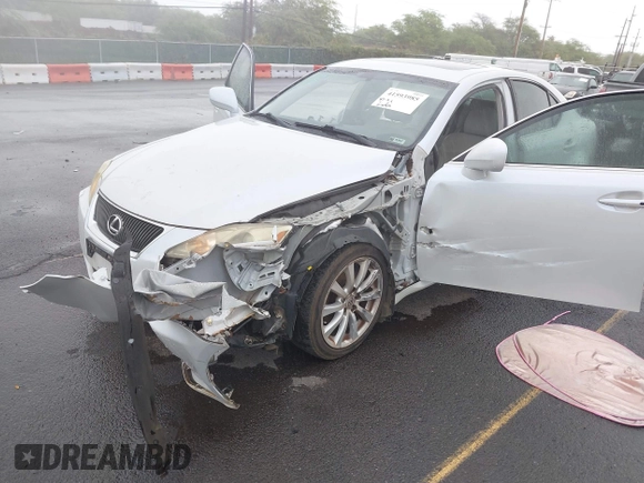2006 Lexus IS 250 with VIN JTHBK262365019403, listed as a IAAI auction lot 41593985 with 111,038 mi miles and . Bid and sale history available at DreamBid. Image 6.
