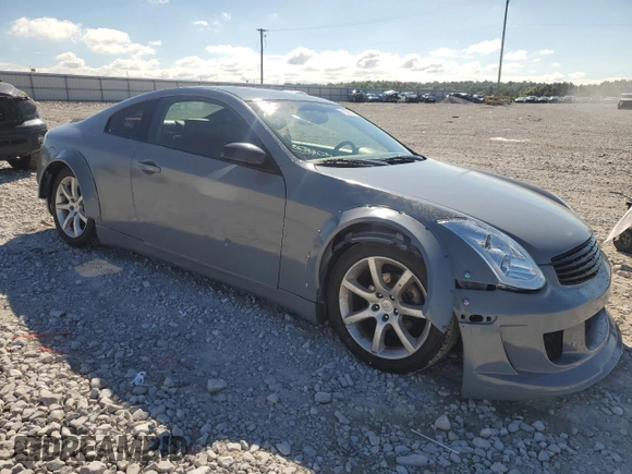 2004 Infiniti G35 Coupe w/Leather with VIN JNKCV54E44M808379, listed as a Copart auction lot 71621614 with 116,048 mi miles and Salvage Title. Bid and sale history available at carsss.com. Image 4.