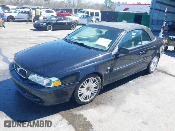 2004 Volvo C70 with VIN YV1NC63D64J045033, listed as a IAAI auction lot 41774626 with 77,819 mi miles. Bid and sale history available at carsss.com. Image 2.