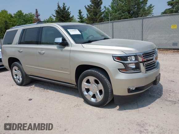 2015 Chevrolet Tahoe LTZ z VIN 1GNSKCKC0FR113647, wystawiony jako IAAI lot #42288089 z przebiegiem 113 322 mil mil oraz . Historia ofert i sprzedaży dostępna na DreamBid. Obrazek 1.