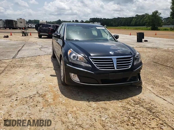 2012 Hyundai Equus Signature with VIN KMHGH4JH3CU056607, listed as a Copart auction lot 61742495 with 164,031 mi miles and Salvage title. Bid and sale history available at DreamBid. Image 13.