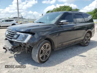 2021 Ford Expedition Limited с VIN 1FMJU1KT8MEA13783, выставлен на аукционе Copart как лот 55863795 с пробегом 83 954 миль миль и Списание • Salvage title. История ставок и продаж доступна на DreamBid. Изображение 1.