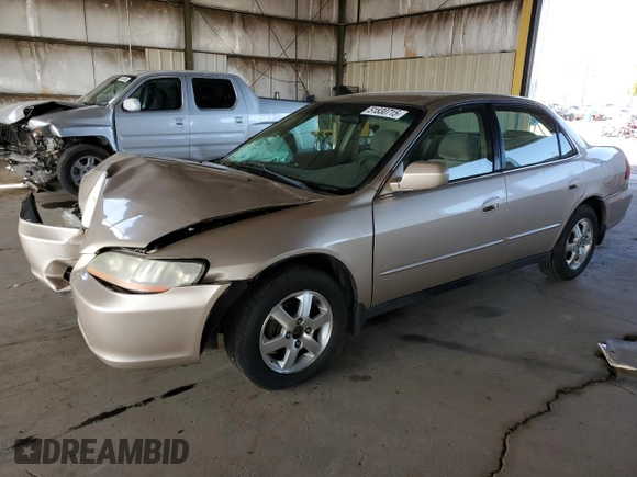 2000 Honda Accord SE with VIN 1HGCG6698YA065526, listed as a Copart auction lot 51830715 with 262,393 mi miles and Salvage title. Bid and sale history available at DreamBid. Image 1.