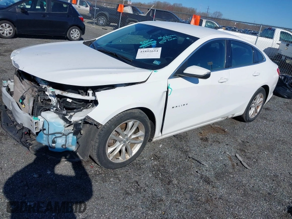 2017 Chevrolet Malibu LT with VIN 1G1ZE5ST3HF101225, listed as a IAAI auction lot 41891654 with 109,491 mi miles and . Bid and sale history available at DreamBid. Image 18.
