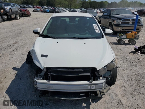 2013 Chevrolet Sonic LT with VIN 1G1JC5SH4D4164838, listed as a Copart auction lot 53611635 with 134,098 mi miles and Salvage Title. Bid and sale history available at DreamBid. Image 5.
