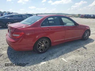 2014 Mercedes-Benz C 250 Sport with VIN WDDGF4HB6ER309832, listed as a Copart auction lot 61725615 with 123,341 mi miles and Salvage title. Bid and sale history available at DreamBid. Image 3.