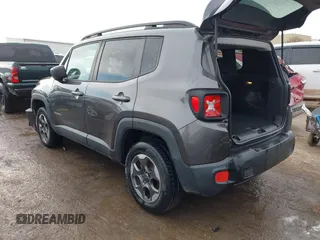 2017 Jeep Renegade Sport with VIN ZACCJBAB7HPE73406, listed as a IAAI auction lot 41721971 with 72,376 mi miles and . Bid and sale history available at carsss.com. Image 3.