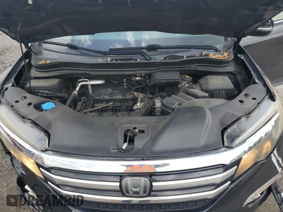 2017 Honda Pilot Touring with VIN 5FNYF6H90HB024321, listed as a Copart auction lot 57459895 with 134,244 mi miles and Salvage title. Bid and sale history available at DreamBid. Image 12.