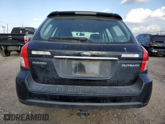 2008 Subaru Outback z VIN 4S4BP60C186344569, wystawiony jako Copart lot #81800494 z przebiegiem 179 168 mil mil oraz Szkoda całkowita • Salvage title. Historia ofert i sprzedaży dostępna na DreamBid. Obrazek 6.