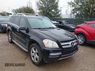 2012 Mercedes-Benz GL-Class GL 450 with VIN 4JGBF7BE9CA764173, listed as a IAAI auction lot 41556734 with 148,626 mi miles. Bid and sale history available at carsss.com. Image 1.