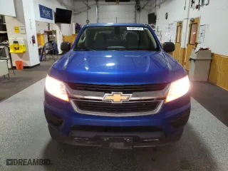 2018 Chevrolet Colorado 4WD Work Truck with VIN 1GCGTBENXJ1325966, listed as a Copart auction lot 42807745 with 124,433 mi miles and Clean Title. Bid and sale history available at carsss.com. Image 5.
