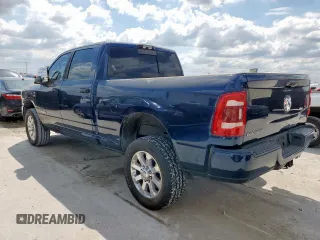 2023 Ram 2500 Laramie with VIN 3C6UR5FL8PG614782, listed as a Copart auction lot 50772975 with 23,764 mi miles and Salvage Title. Bid and sale history available at carsss.com. Image 2.