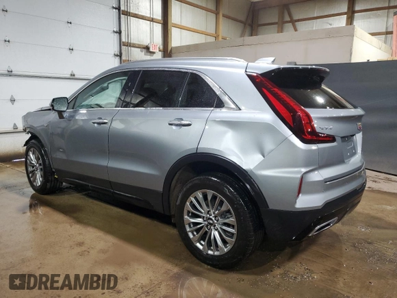 2024 Cadillac XT4 FWD Premium Luxury with VIN 1GYFZCR48RF141684, listed as a Copart auction lot 47552185 with 26,958 mi miles and Clean title. Bid and sale history available at DreamBid. Image 2.