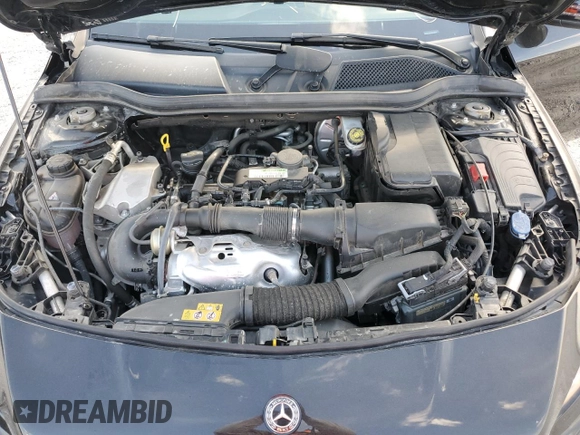 2018 Mercedes-Benz CLA with VIN WDDSJ4EB5JN683458, listed as a Copart auction lot 57898343 with 66,555 mi miles. Bid and sale history available at carsss.com. Image 11.