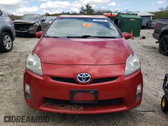 2011 Toyota Prius I with VIN JTDKN3DU5B0306171, listed as a Copart auction lot 55897395 with 165,088 mi miles and Clean Title. Bid and sale history available at DreamBid. Image 5.