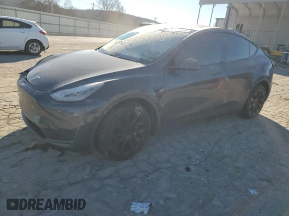 2021 Tesla Model Y Long Range with VIN 5YJYGDEE0MF088159, listed as a Copart auction lot 88668465 with 131,414 mi miles and Salvage Title. Bid and sale history available at DreamBid. Image 1.