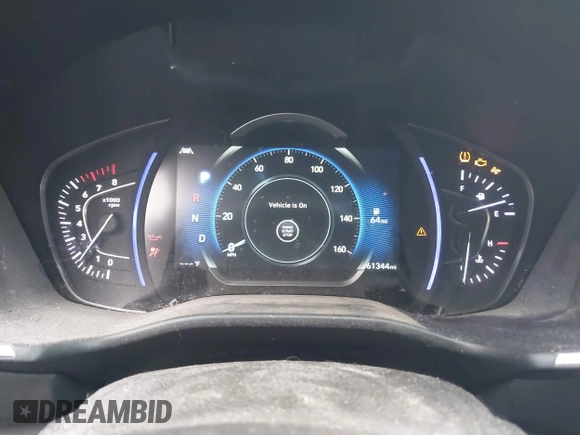 2019 Hyundai Santa Fe Limited with VIN 5NMS5CAD5KH130761, listed as a IAAI auction lot 41473255 with 61,344 mi miles. Bid and sale history available at carsss.com. Image 7.