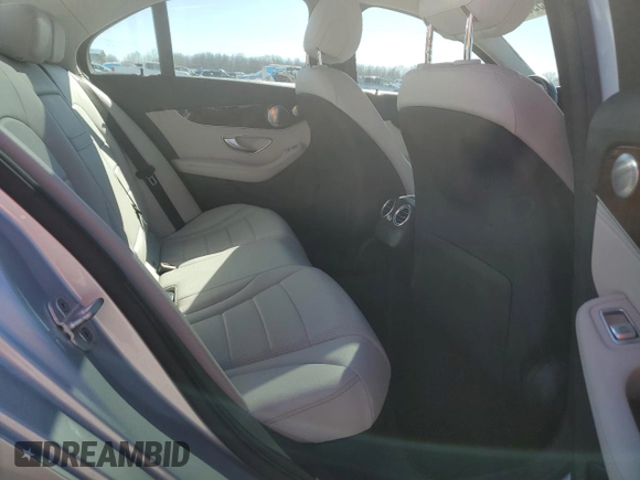 2015 Mercedes-Benz C-Class C 300 Luxury with VIN 55SWF4KB2FU001898, listed as a Copart auction lot 45596695 with 53,411 mi miles and Salvage Title. Bid and sale history available at carsss.com. Image 10.