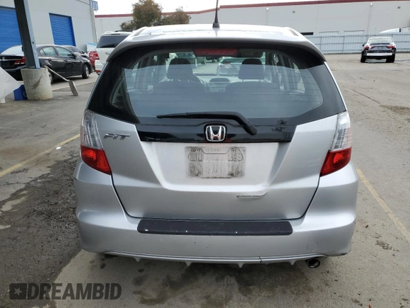 2011 Honda Fit Sport with VIN JHMGE8H56BS004963, listed as a Copart auction lot 45159105 with 200,713 mi miles and Salvage Title. Bid and sale history available at DreamBid. Image 6.