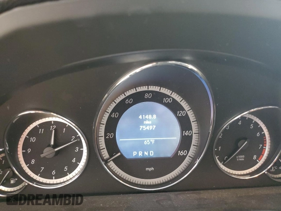 2011 Mercedes-Benz E 350 with VIN WDDKK5GFXBF080696, listed as a Copart auction lot 47442285 with 75,497 mi miles and Salvage title. Bid and sale history available at DreamBid. Image 9.