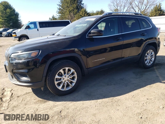 2019 Jeep Cherokee Latitude with VIN 1C4PJMCX7KD102726, listed as a Copart auction lot 50888345 with 99,426 mi miles and Salvage Title. Bid and sale history available at carsss.com. Image 1.