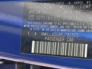 2024 Hyundai Elantra SE z VIN KMHLL4DG8RU782505, wystawiony jako IAAI lot #41934014 z przebiegiem 21 137 mil mil oraz . Historia ofert i sprzedaży dostępna na DreamBid. Obrazek 9.