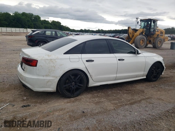 2016 Audi A6 Premium Plus with VIN WAUGFAFC1GN019459, listed as a Copart auction lot 58952325 with 127,025 mi miles and Clean title. Bid and sale history available at DreamBid. Image 3.
