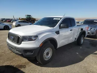 2021 Ford Ranger XL with VIN 1FTER1EH2MLD10008, listed as a Copart auction lot 48409805 with 30,964 mi miles and Salvage Title. Bid and sale history available at carsss.com. Image 1.