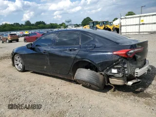 2021 Acura TLX Technology with VIN 19UUB5F45MA004310, listed as a Copart auction lot 58984135 with 39,113 mi miles and Non repairable. Bid and sale history available at DreamBid. Image 2.