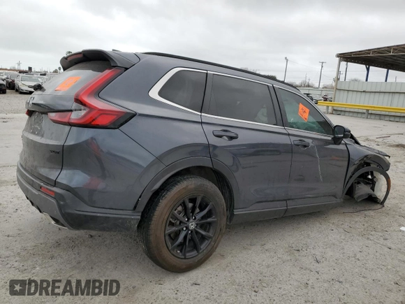 2024 Honda CR-V Sport with VIN 7FARS5H54RE007969, listed as a Copart auction lot 46131895 with Not Provided miles and Salvage Title. Bid and sale history available at DreamBid. Image 3.